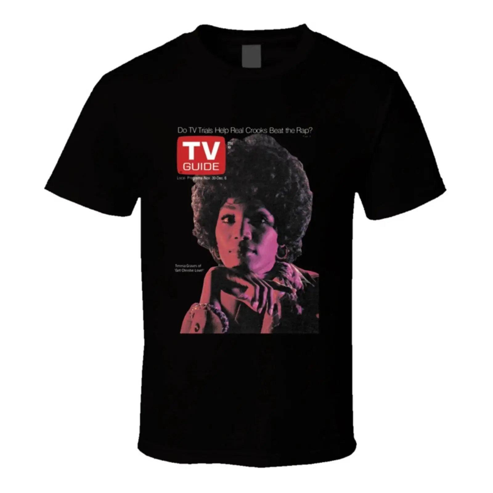 Mens Fashion Magazines - Christie Love Tv Magazine Tişörtünü alın,