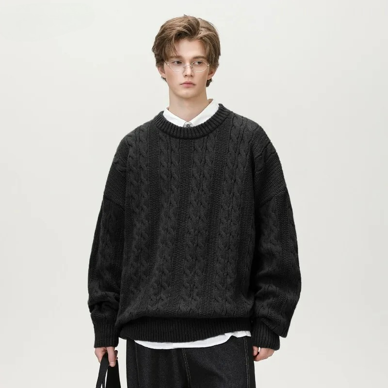 Turtleneck Sweater Men - Erkek Tide Marka Serisi Düz Renk