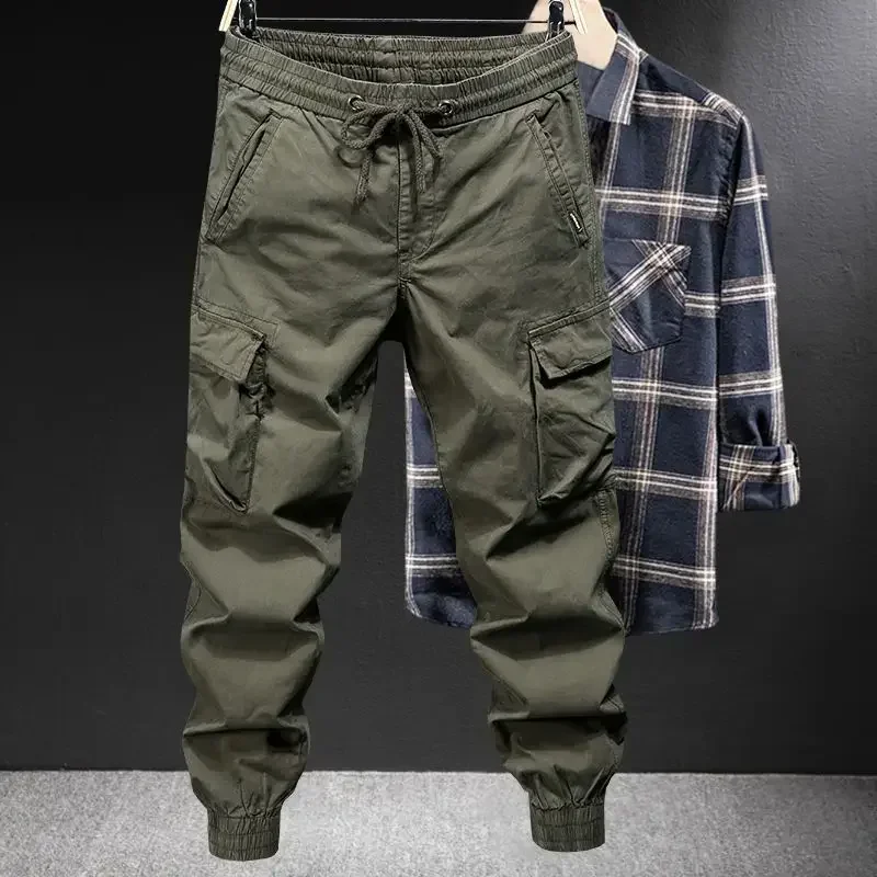 Men'S Fashion Line - Pantolon adam motosiklet kış siyah kargo
