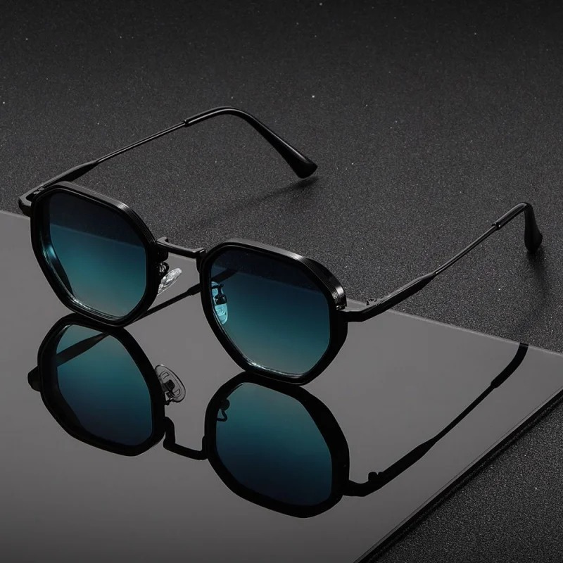 Men'S Fashion Old Money - 1 çift Unisex Yuvarlak Metal Moda