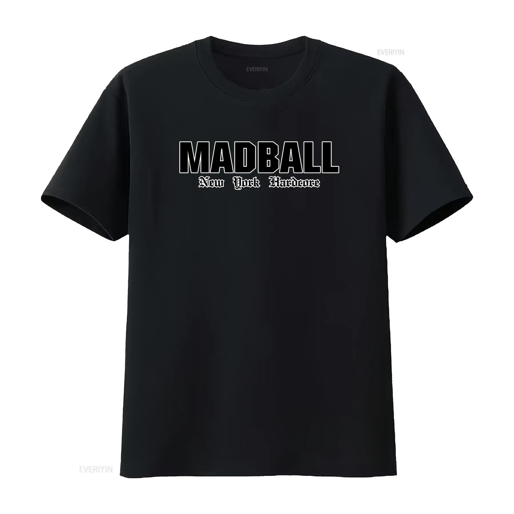 York Men'S Fashion - Madball New York hardcore tişörtü Şık