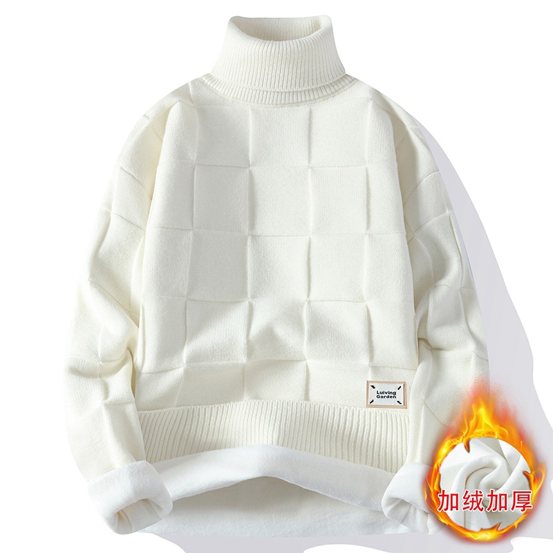 Turtleneck Sweater Men - Yeni Kış Erkek Polar Sıcak Balıkçı