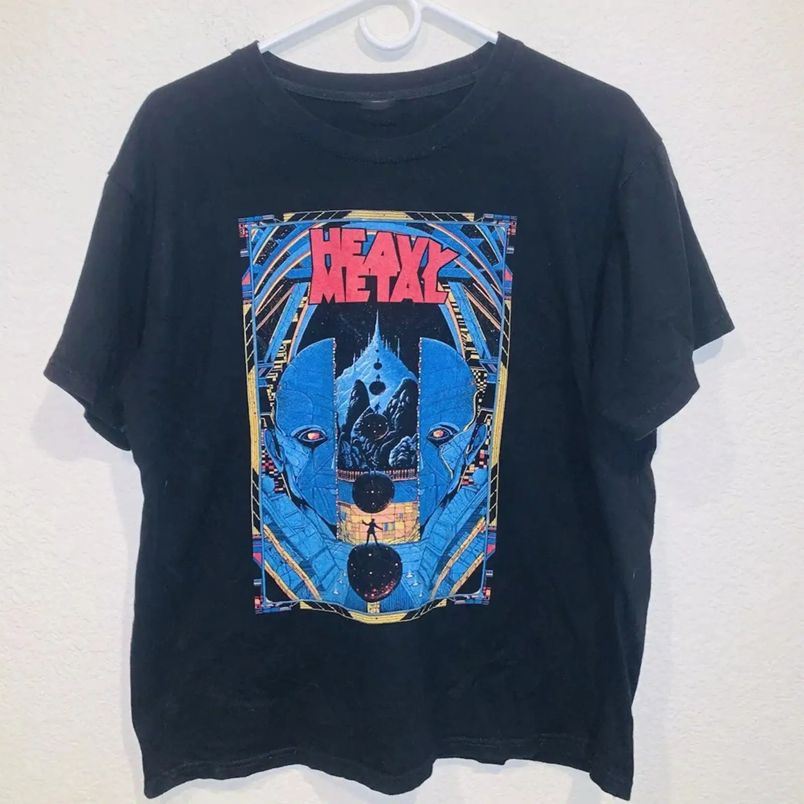 Mens Fashion Magazines - Vintage Heavy Metal Tişört Siyah S