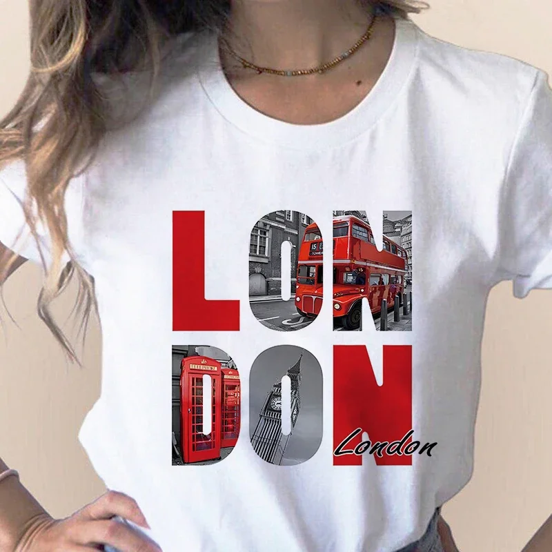 York Men'S Fashion - Moda şehir baskılı tişört Paris londra