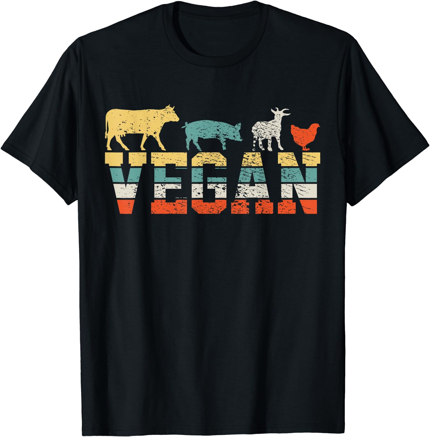 Mens Fashion Magazines - Vegan Vintage T-Shirt Yaz Erkek T-shirt