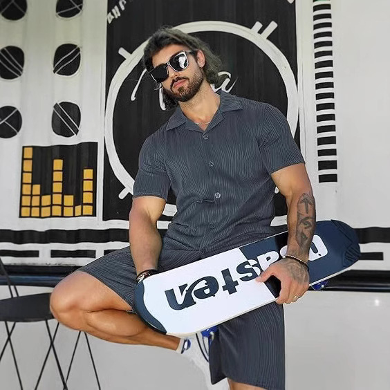 Erkek 2 Parça Takım Kısa Kollu - Mens Fashion Style incelemesi ve fiyatı