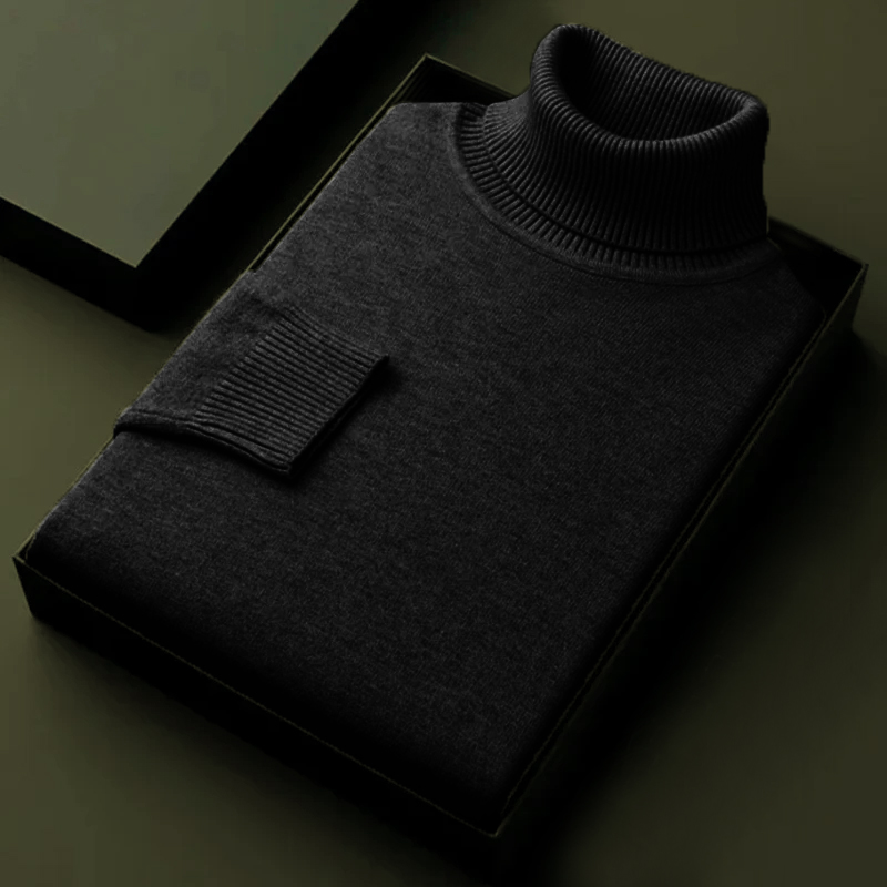 Sonbahar erkek yüksek kaliteli - Turtleneck Sweater Men incelemesi ve fiyatı