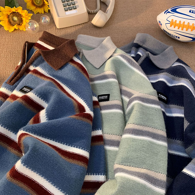 Japonya erkek Y2K Örme Sıcak P - Turtleneck Sweater Men incelemesi ve fiyatı