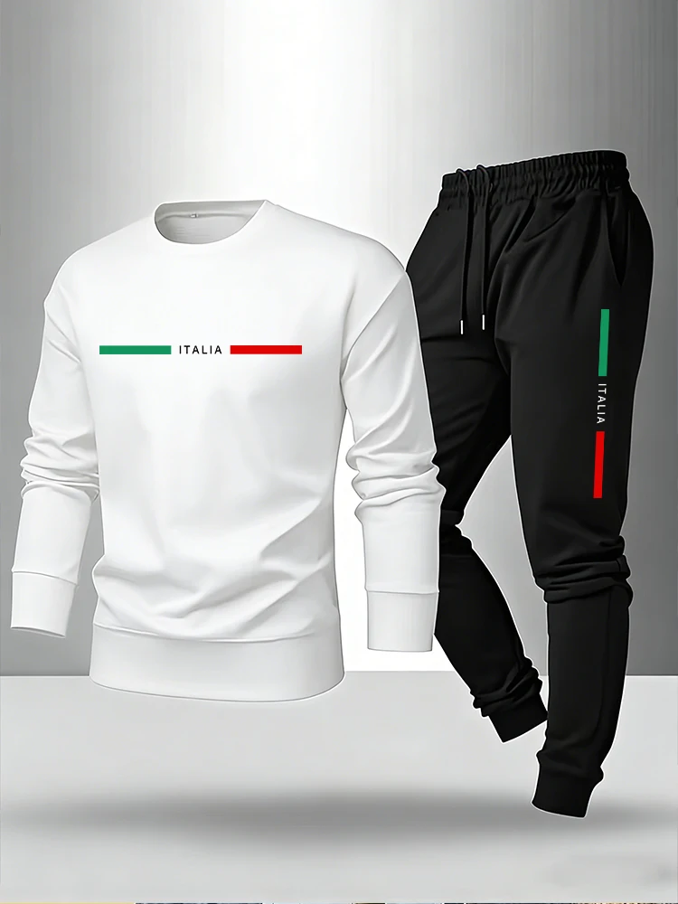 İtalya Modası Erkekler O-Yaka  - Men'S Fashion Outfits 2026 incelemesi ve fiyatı