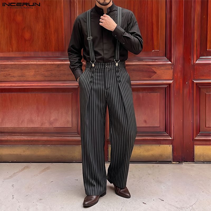 INCERUN Erkek Tulum Pantolon Ç - Fashion Harness Men incelemesi ve fiyatı