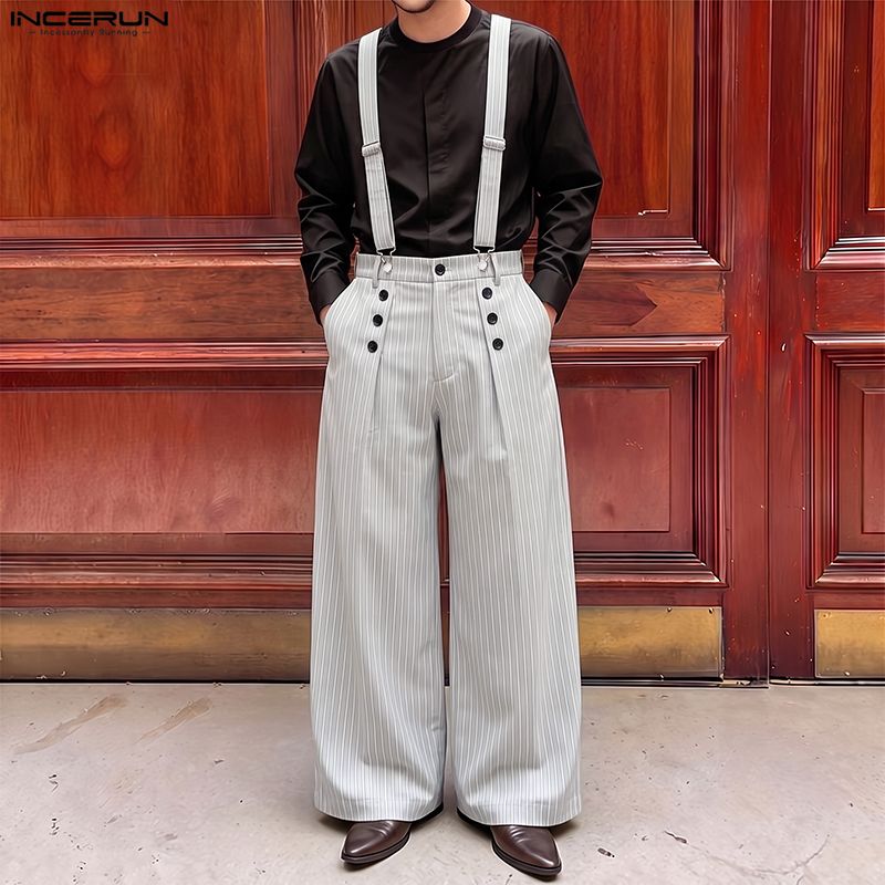 INCERUN Erkek Tulum Pantolon Ç - Fashion Harness Men incelemesi ve fiyatı