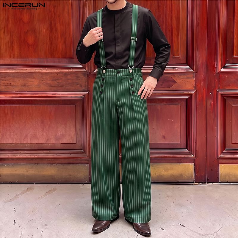 INCERUN Erkek Tulum Pantolon Ç - Fashion Harness Men incelemesi ve fiyatı