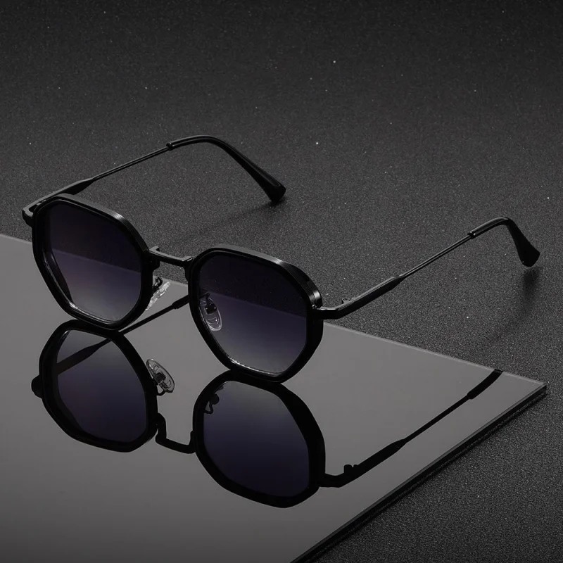 1 çift Unisex Yuvarlak Metal M - Men'S Fashion Old Money incelemesi ve fiyatı