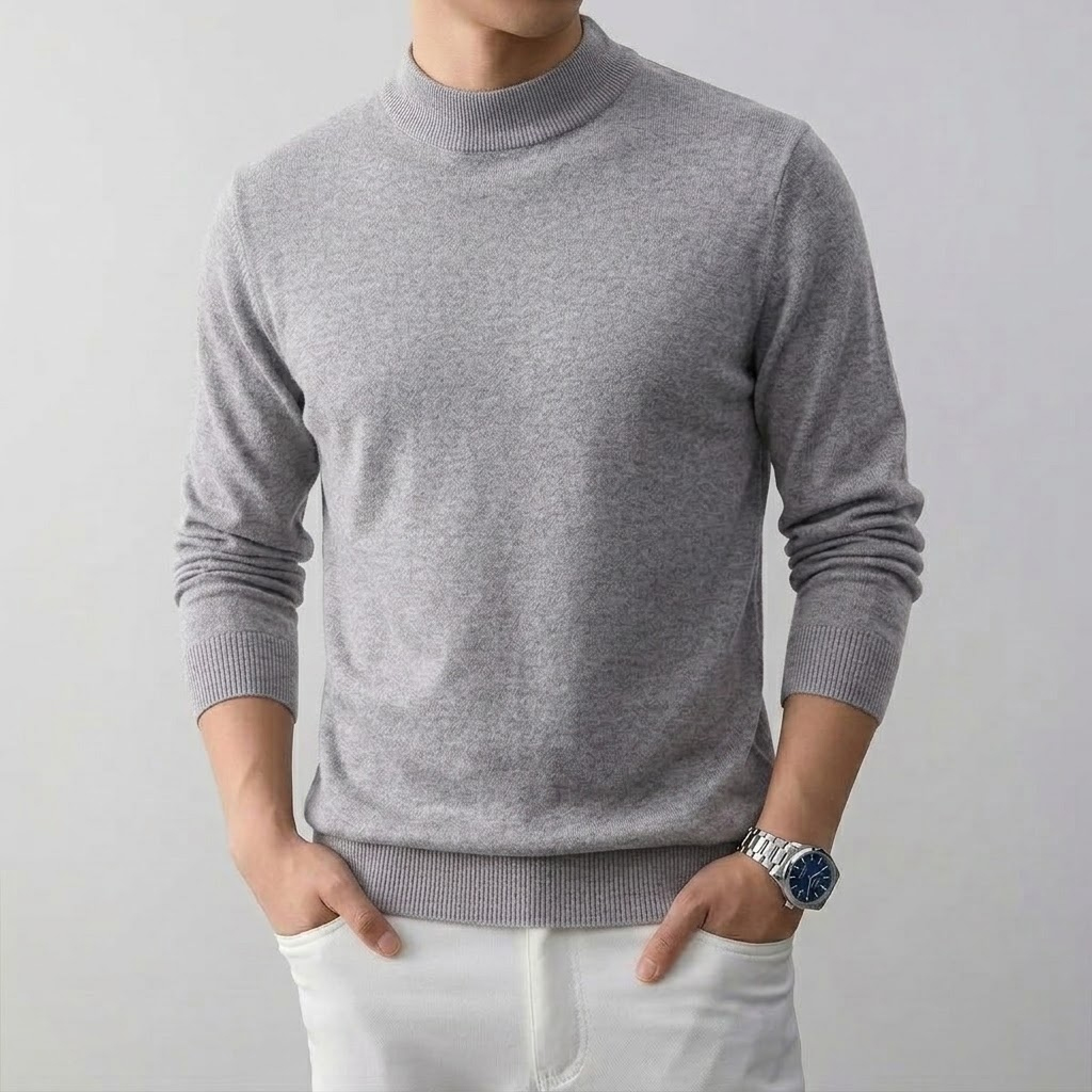Erkek Düz Renk Yüksek Esneklik - Turtleneck Sweater Men incelemesi ve fiyatı