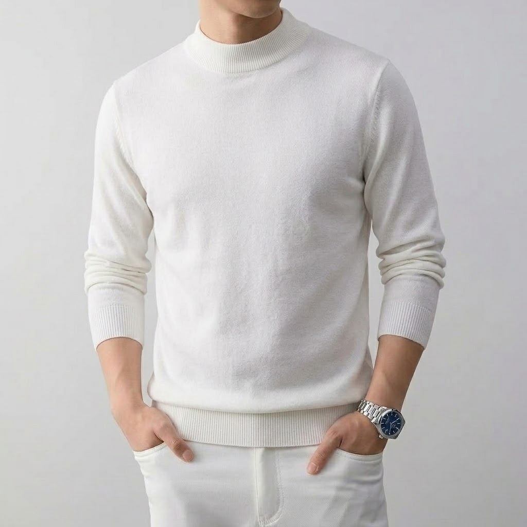 Erkek Düz Renk Yüksek Esneklik - Turtleneck Sweater Men incelemesi ve fiyatı
