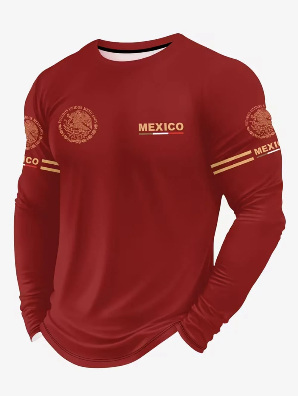 Erkek Meksika Kartal Baskılı T - Mens Fashion Style incelemesi ve fiyatı