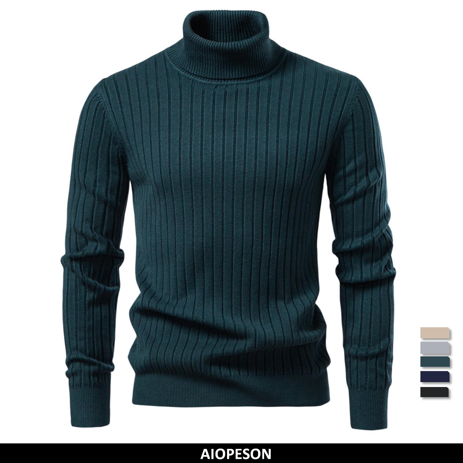 AIOPESON erkek Balıkçı Yaka Ka - Turtleneck Sweater Men incelemesi ve fiyatı
