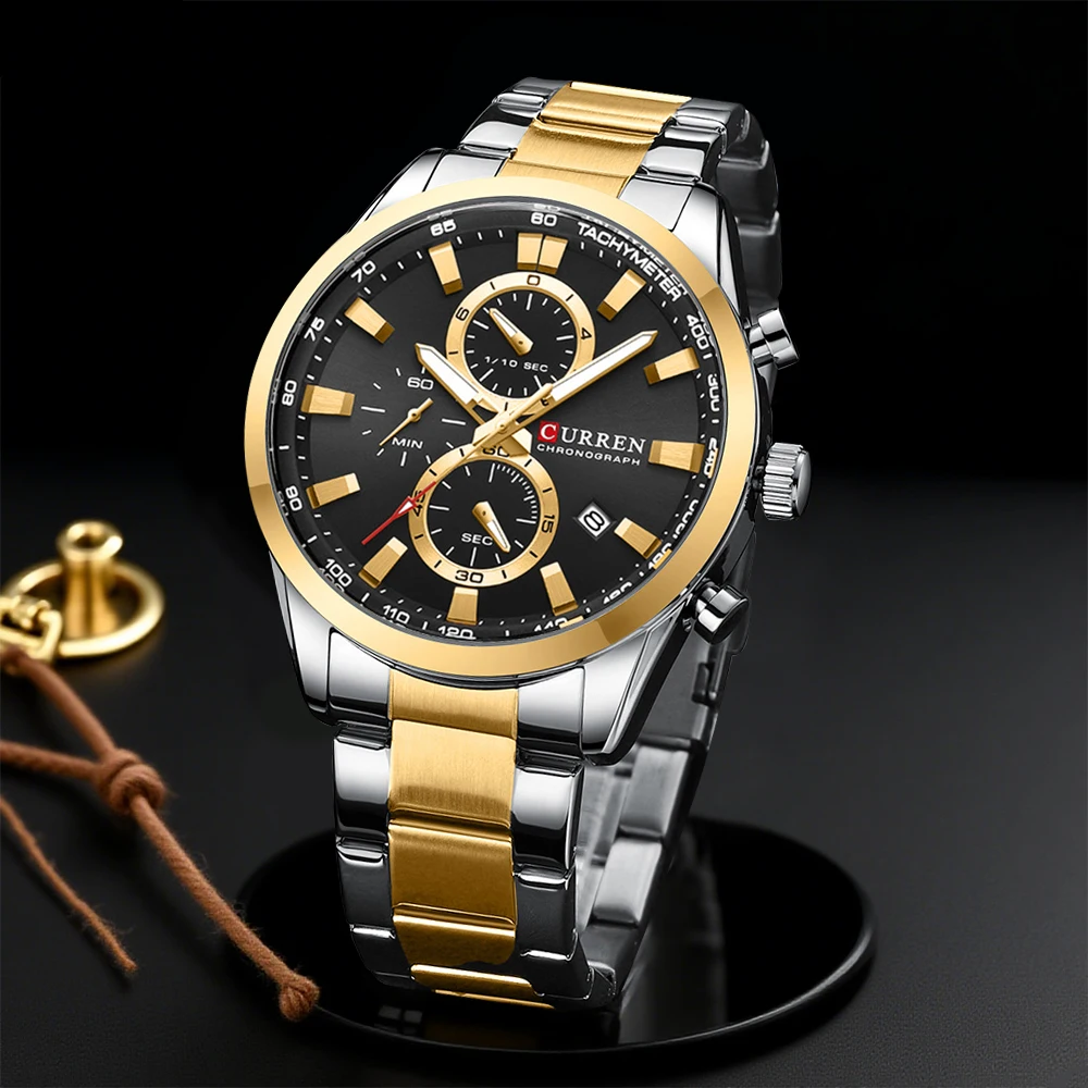 CURREN Casual Kuvars Chrono Sp - Men'S Fashion Jewelry incelemesi ve fiyatı