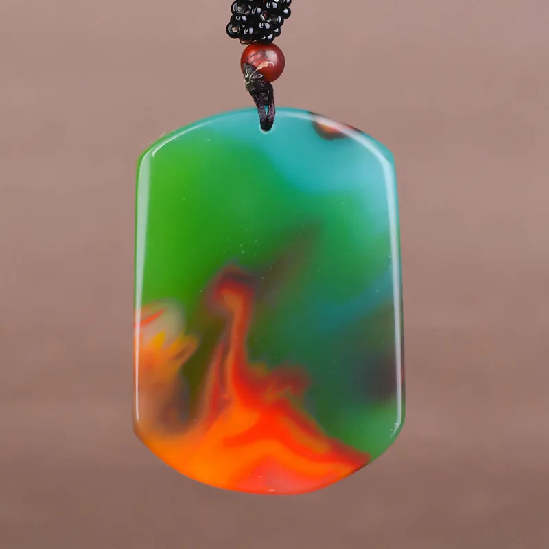 Çin doğal renk yeşim kaplan ko - Men'S Fashion Jewelry incelemesi ve fiyatı