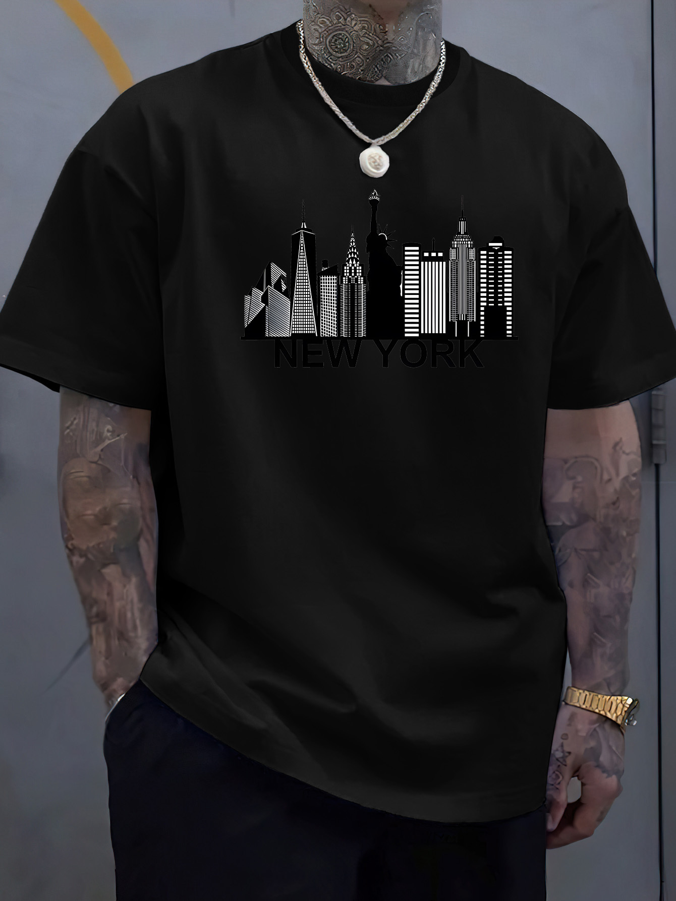 Pamuklu erkek New York desenli - York Men'S Fashion incelemesi ve fiyatı