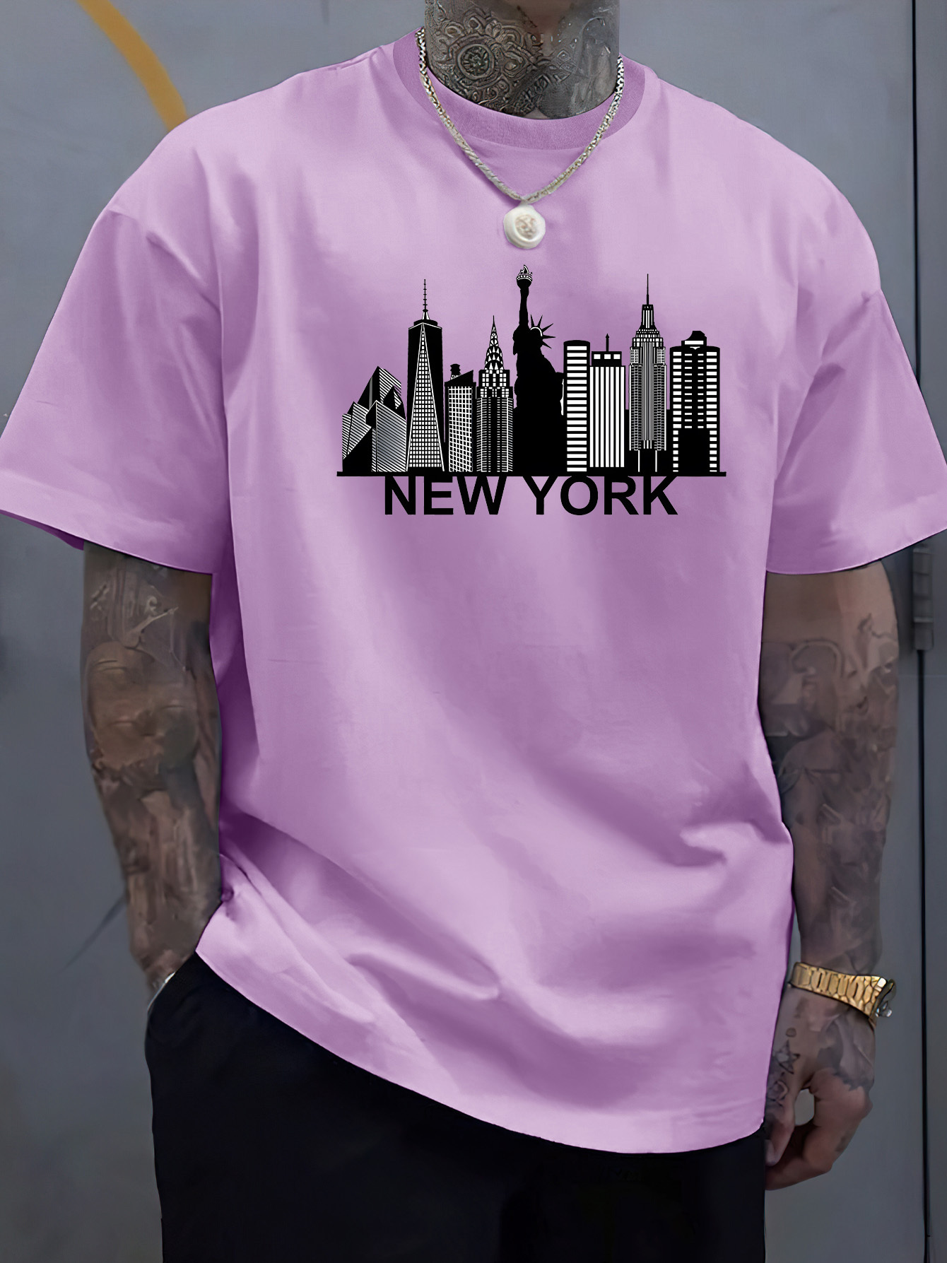 Pamuklu erkek New York desenli - York Men'S Fashion incelemesi ve fiyatı