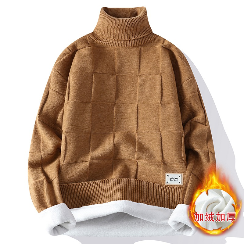 Yeni Kış Erkek Polar Sıcak Bal - Turtleneck Sweater Men incelemesi ve fiyatı