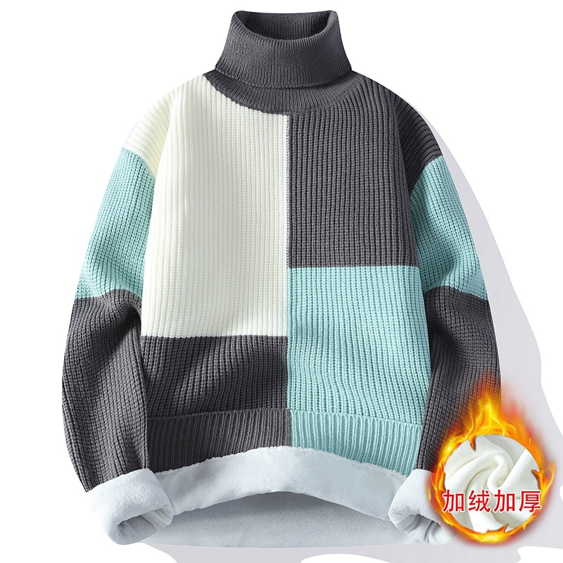 Yeni Kış Erkek Polar Sıcak Bal - Turtleneck Sweater Men incelemesi ve fiyatı