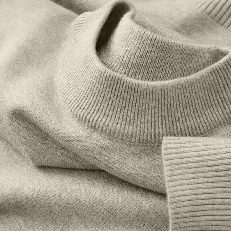 Sonbahar yeni erkek rahat Mock - Turtleneck Sweater Men incelemesi ve fiyatı