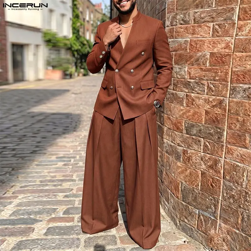 INCERUN Erkek Takımları Düz Re - Men Fashion Elegant incelemesi ve fiyatı